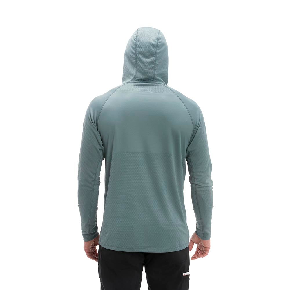 Grundens Solstrale PRO Hoodie Men's in Quarry